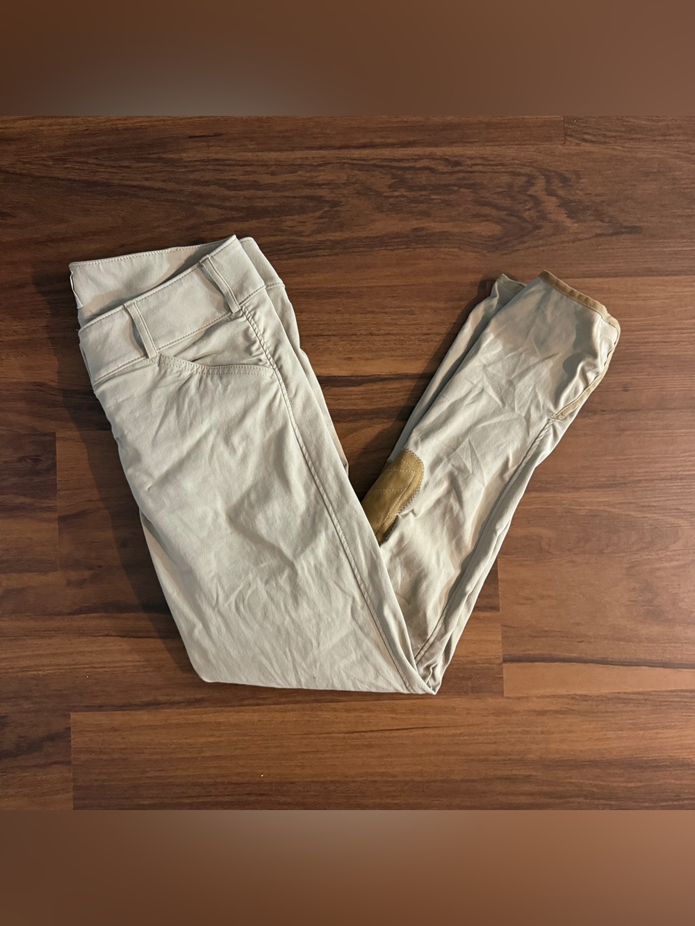 Women’s Size 30R Tan Tailored Sportsman Knee Patch Horseback Riding Breeches
